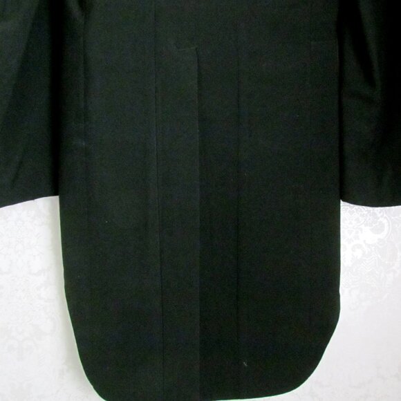 BOY'S BLACK TUXEDO TAIL COAT, M, AFTER SIX TUX JACKET, FORMAL WEDDING COAT - Picture 4 of 5